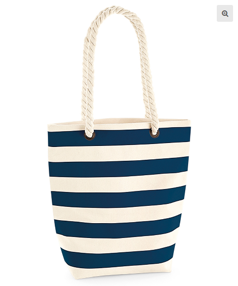 Nautical shopper bag, medum