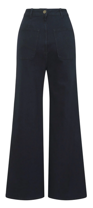Collectif Taci Nautical 40's Jeans Navyblau